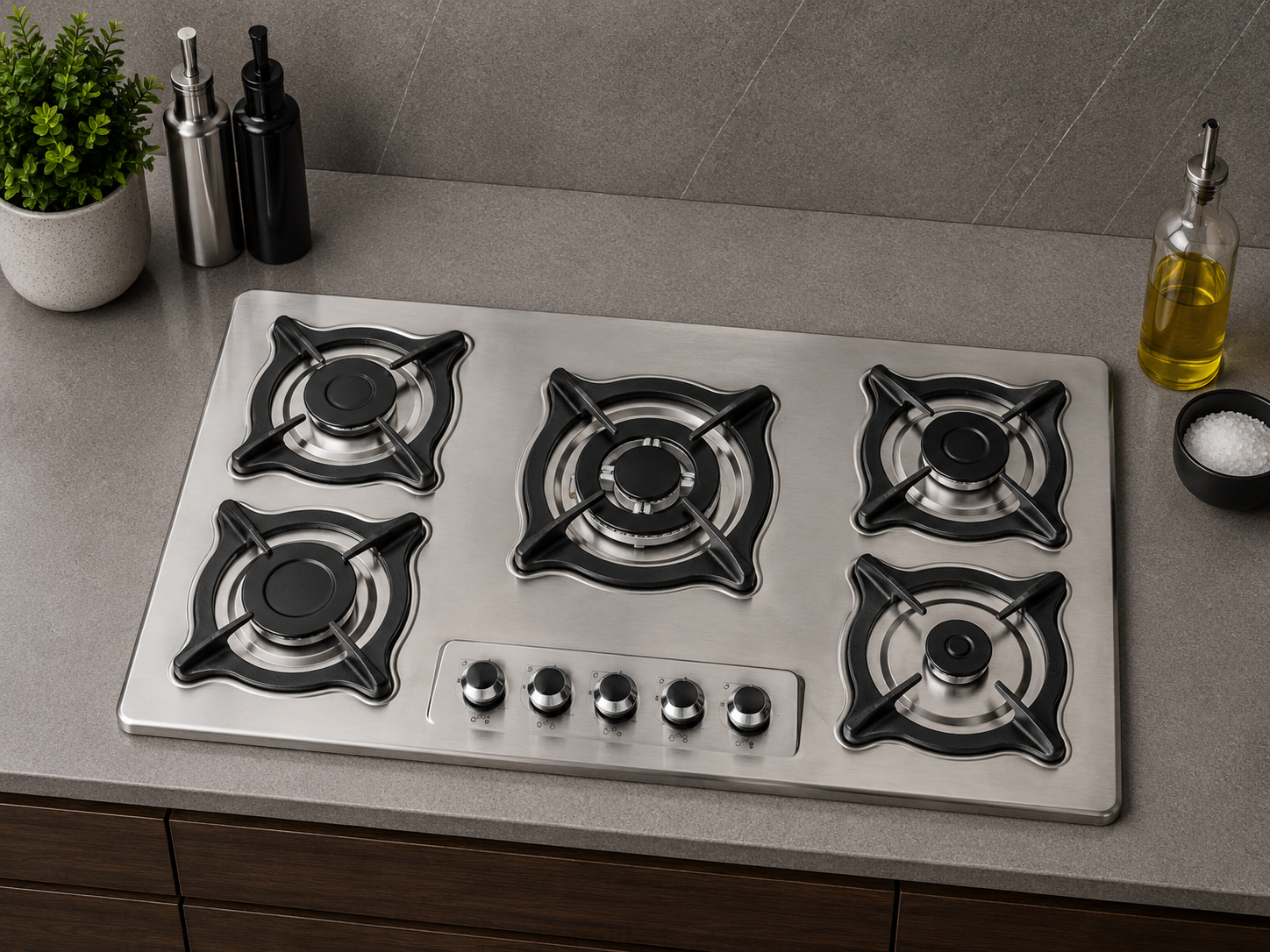 اجاق گاز توکار استیل لگزی مدل G-19