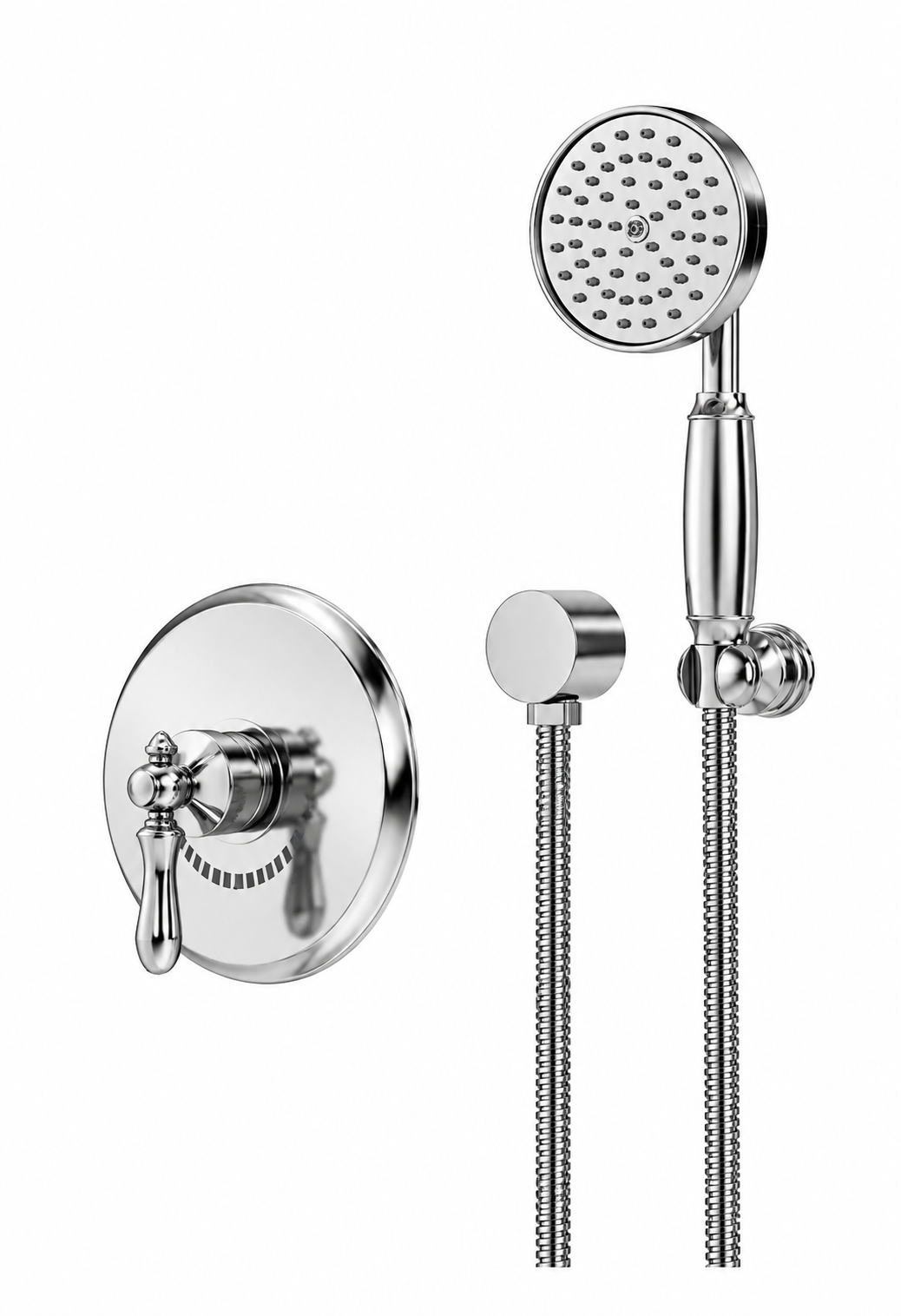 شیر حمام توکار شودر مدل زیگموند تیپ Brass 2
