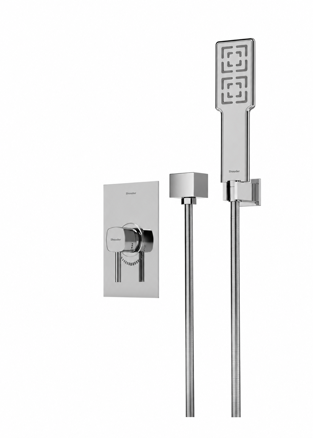 شیر حمام توکار شودر مدل رومر تیپ Brass 2